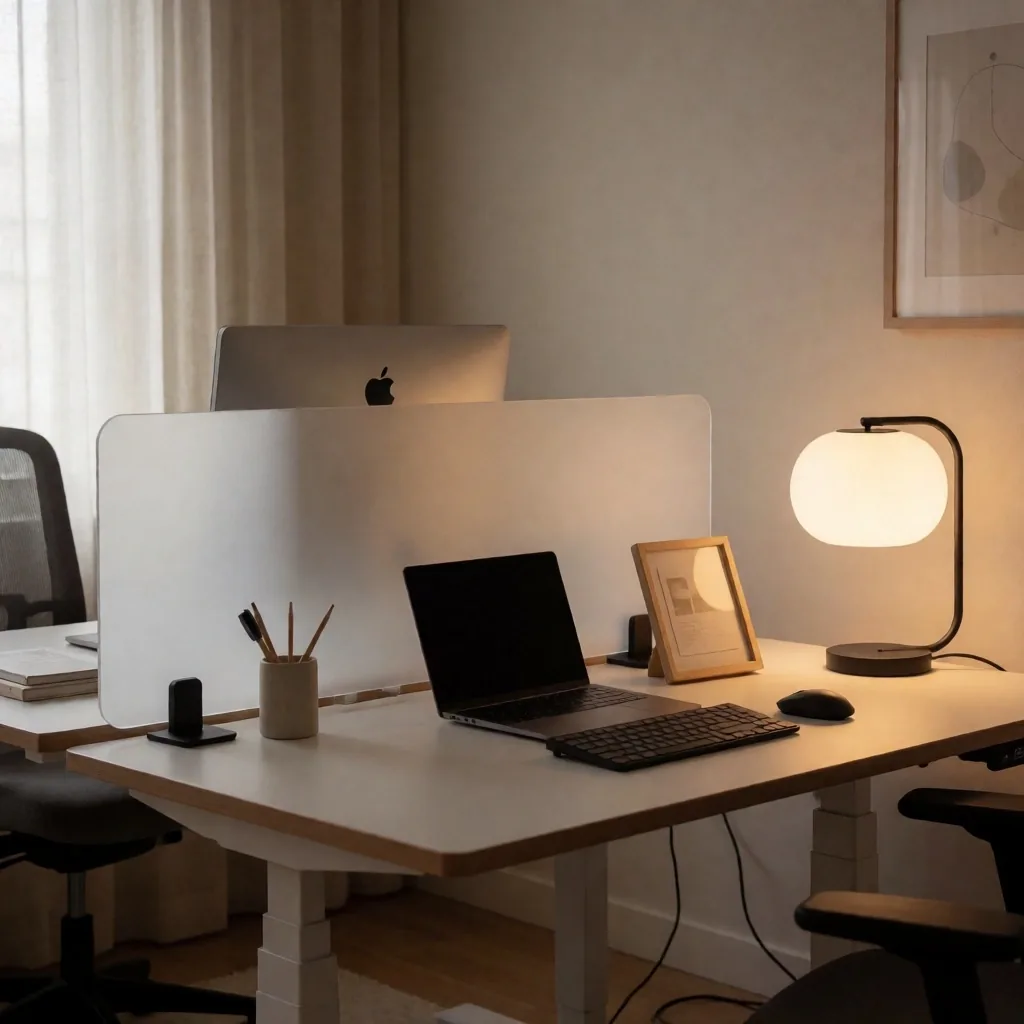 Showroom de Visión Activa con configuraciones ergonómicas para el descanso visual